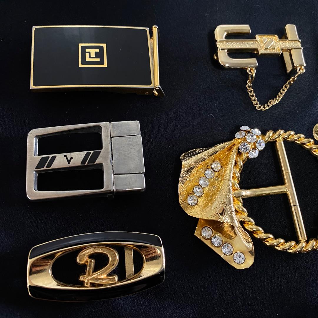 レア　ヴィンテージ　ベルト　バックルのみ　まとめ売り　昭和レトロ　セリーヌ