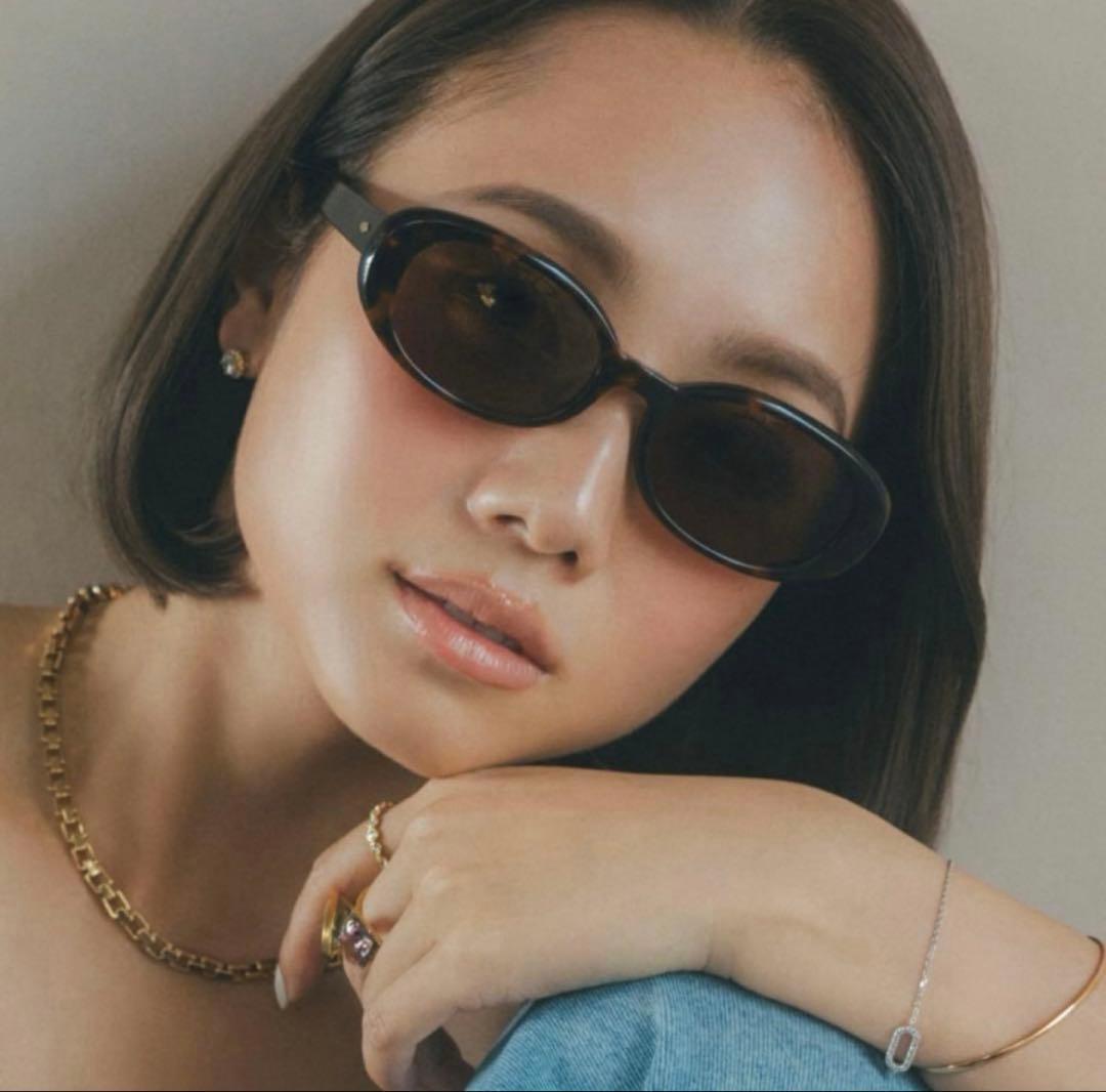 12/11までお値下げ！Zoff 伊原葵 サングラス オーバル ブラウン