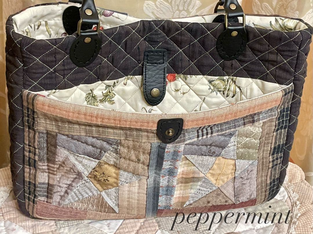 パッチワークバッグ