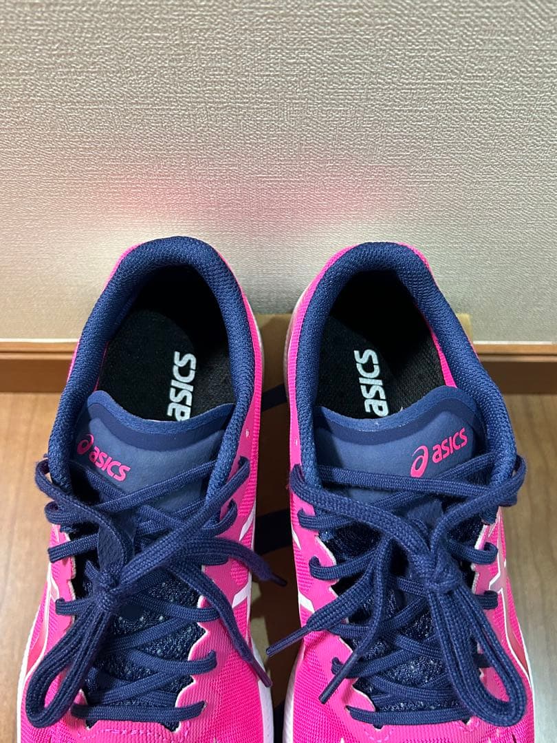 asics アシックス ターサーRP3 24.5㎝ ピンク×ネイビー