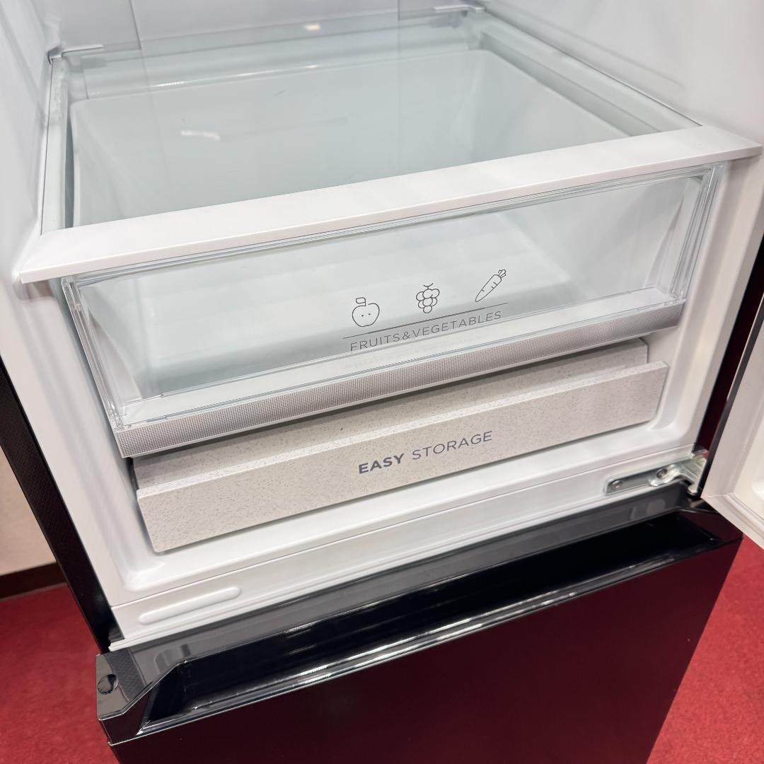 東京23区送料無料　超美品アイリスオーヤマ2ドア冷蔵庫　274L　洗浄/除菌済み