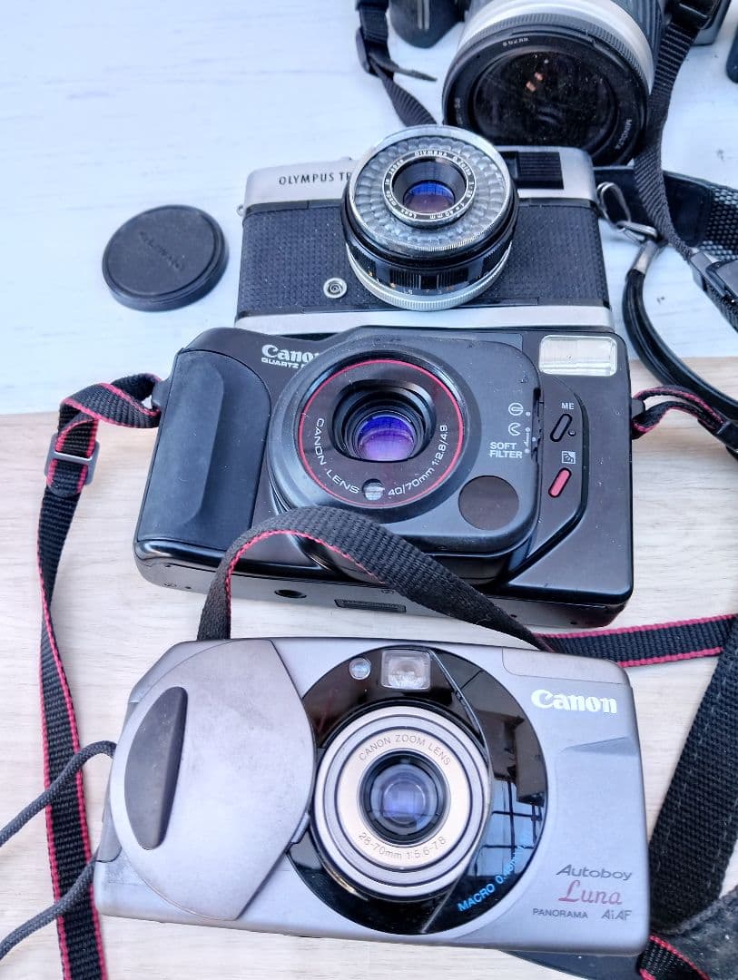 Canon Autoboy Luna などまとめて売り8台ジャンク(よ25)