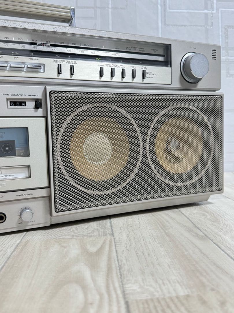 [動作品] PIONNER ラジカセ　SK-900 ラジオ　レトロ　カセットレ