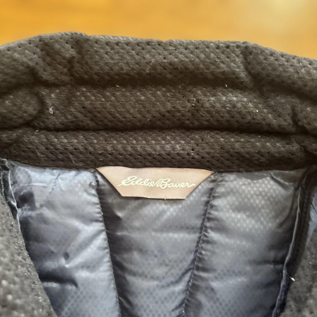EDDIE BAUER EB900 フィルパワー ダウンジャケット L 黒