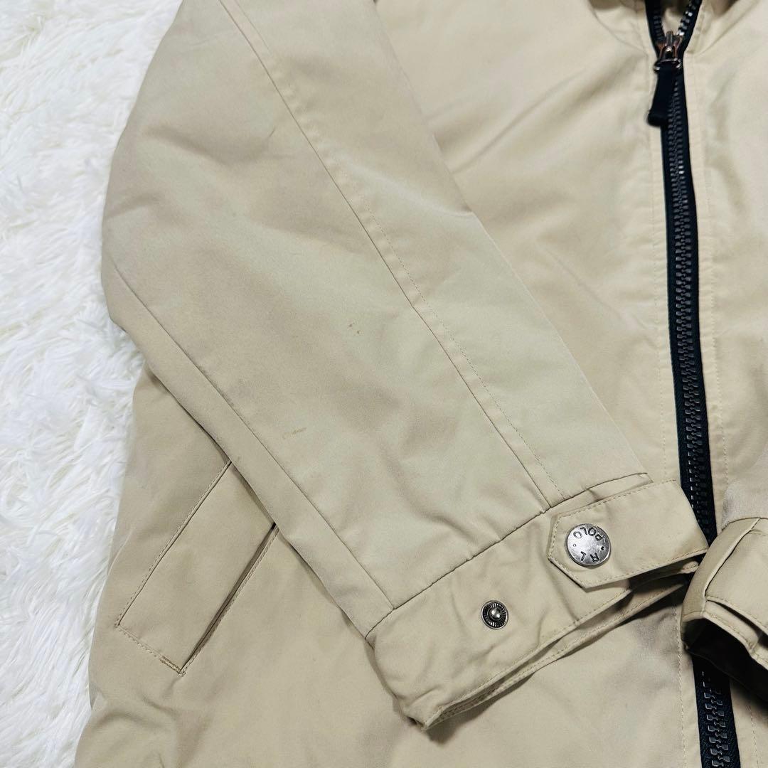 90s✨ラルフローレン ナイロンジャケット スイングトップ ベージュ