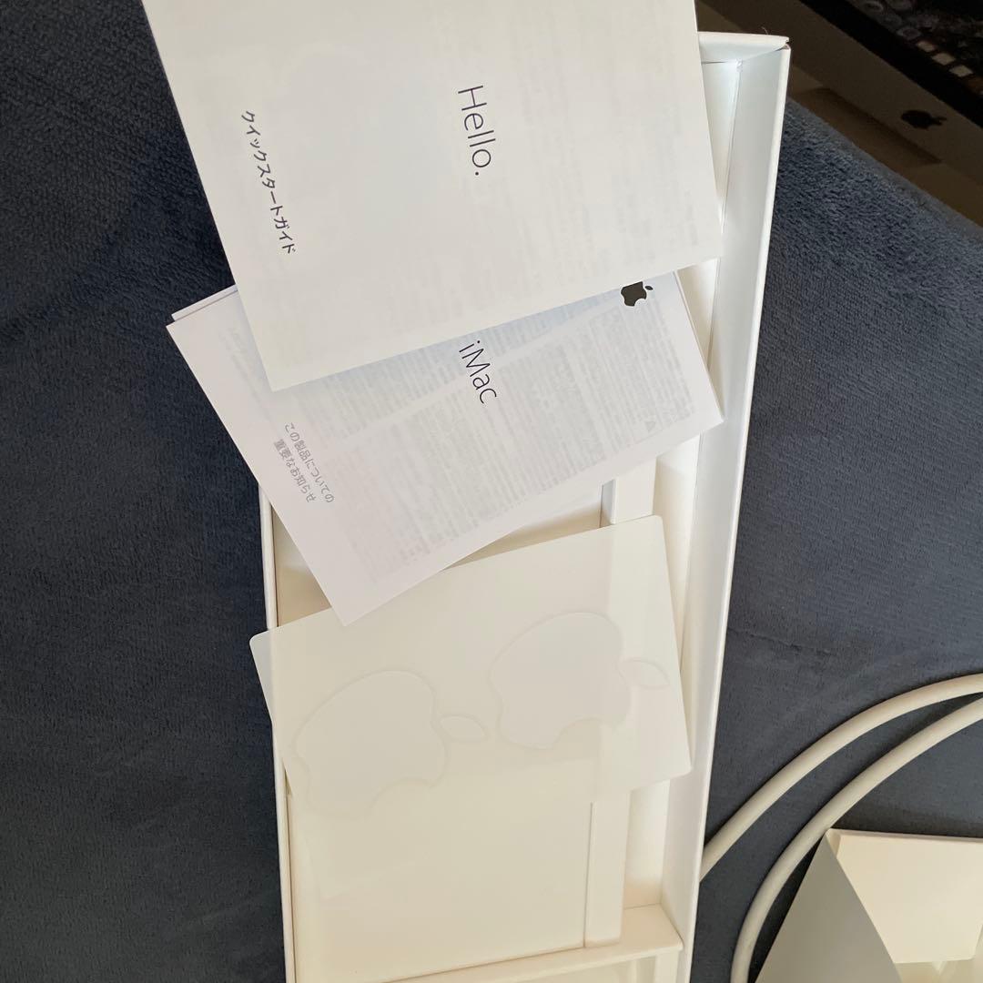 Apple iMac 購入時の梱包のまま