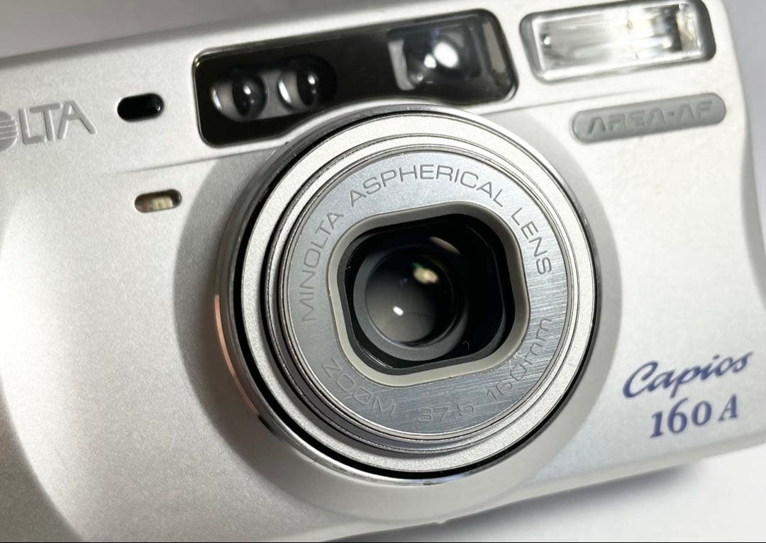 【完動品】MINOLTA Capios 160A フィルムカメラ 動作確認済み