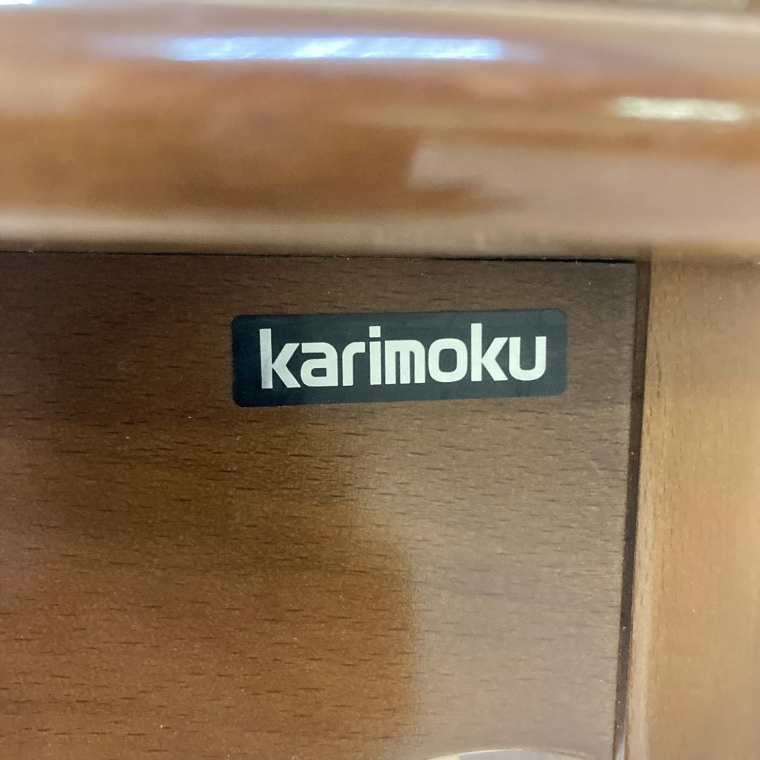 【カリモク】コンソールテーブル　猫脚　サイドテーブル