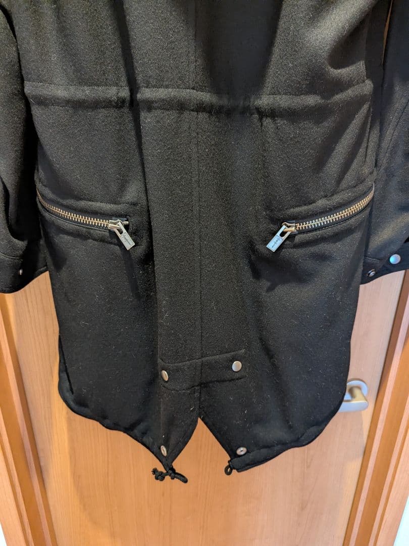 YOUJI YAMAMOTO POUR HOMME ファスナーモッズコート