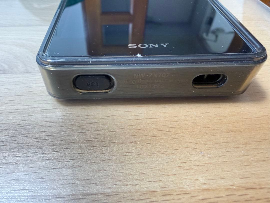 ポータブルプレーヤー Sony zx707