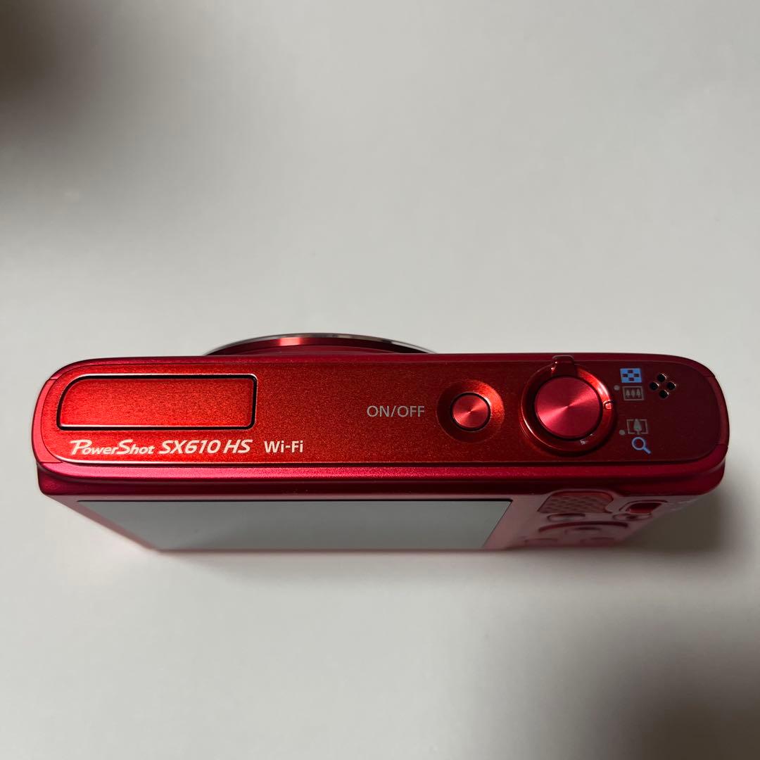 【付属品完備】Canon Power Shot SX610 HS レッド