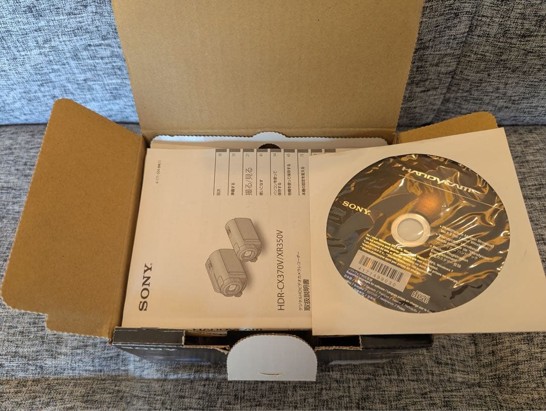 SONY HDR-CX370V ビデオカメラ