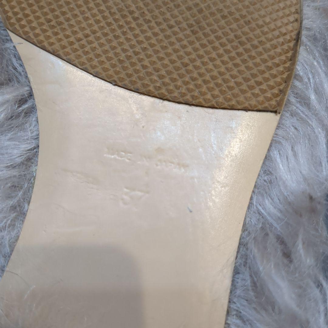 ピッピシック フラットシューズ パンプス ビジュー ファー jewelry