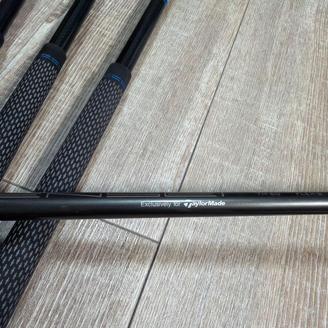 テーラーメイド　SIM MAX OSアイアン5本セット、カーボンシャフト、S
