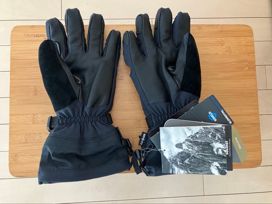 ブラックダイヤモンド ソロイスト グローブ　Lサイズ
