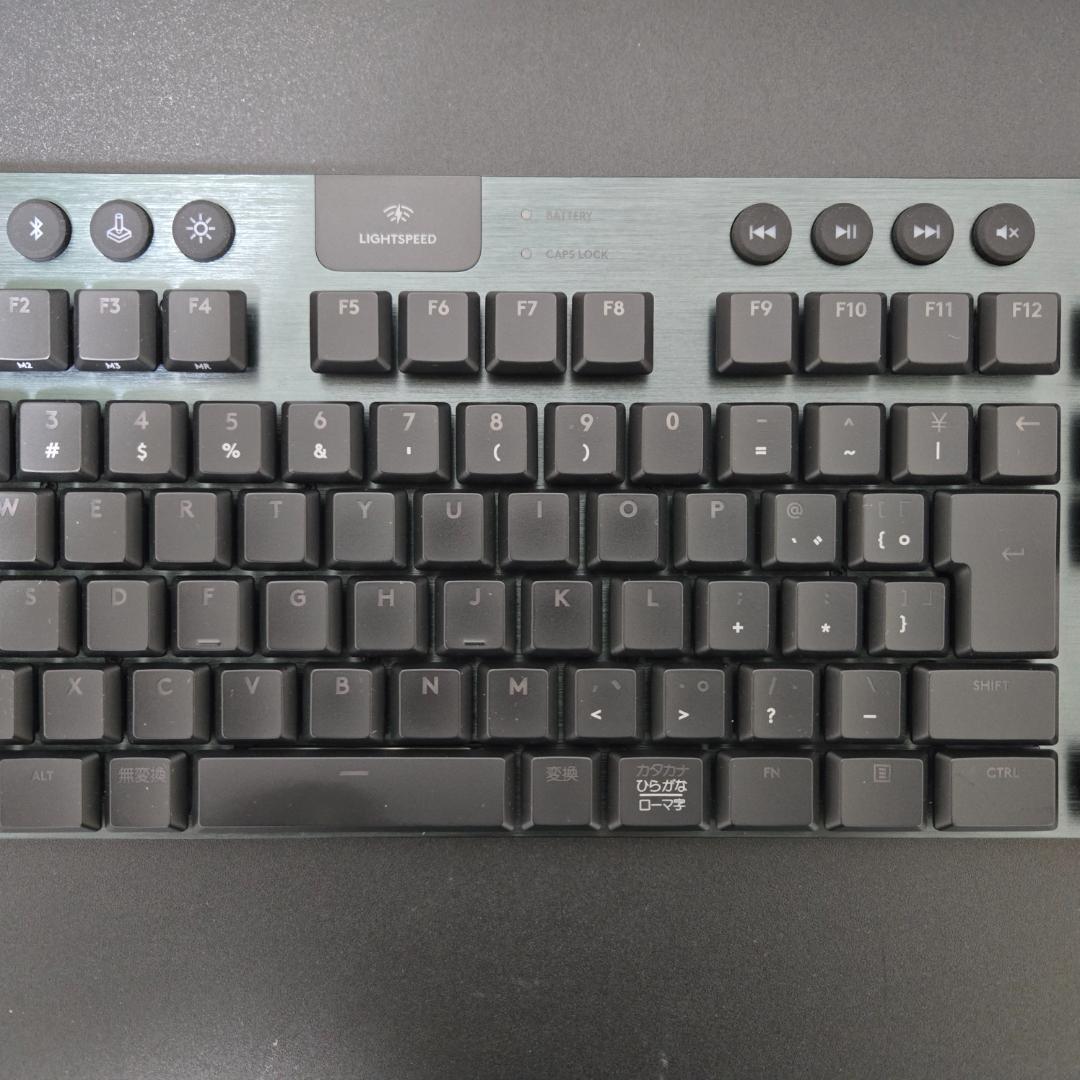 logicool G913 TKL メカニカルキーボード リニア 赤軸