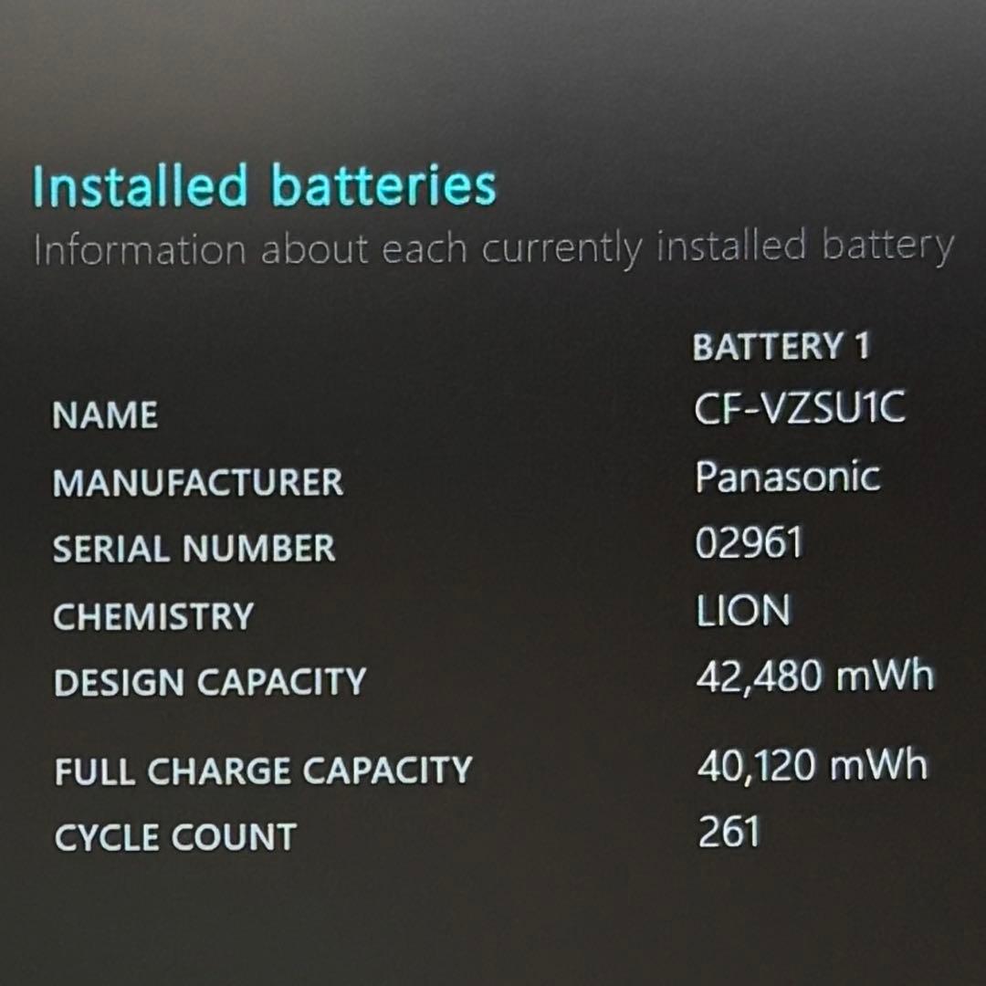 032 美品 レッツノートCF-SV1 i5 第11世代 8GB office