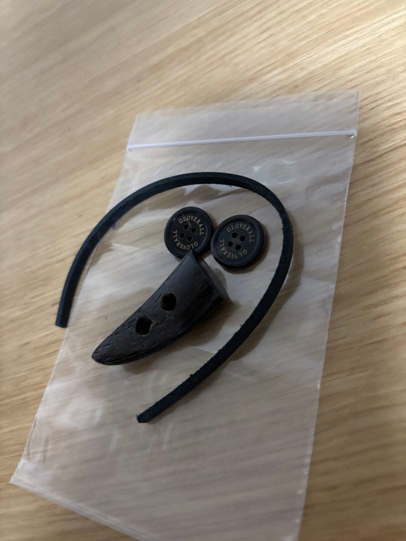 【美品】グローバーオール　キングストン　黒タグ　ダッフルコート　ネイビーカラー