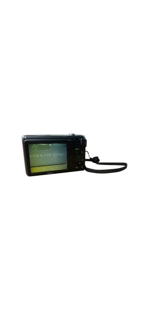 【動作品】Nikon COOLPIX S3700 デジカメ シルバー #hm