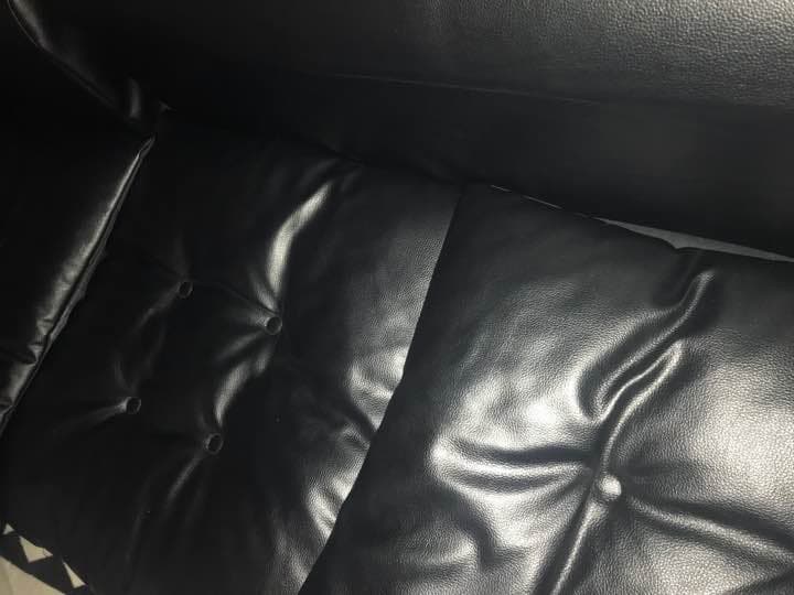 (今週まで)ソファーレザーL字ローソファーフロアソファー