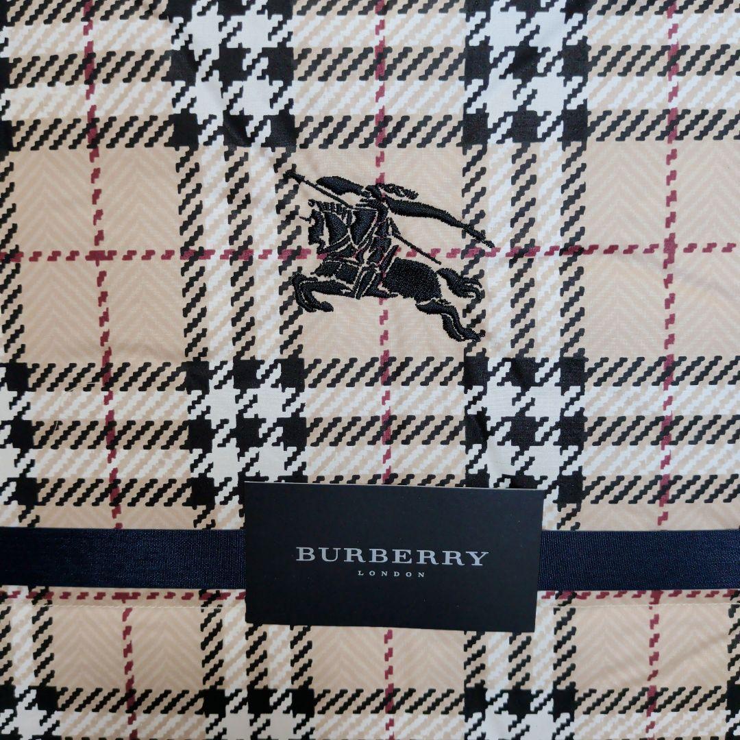 新品未開封 BURBERRYLONDON バーバリーノバチェック ダウンケット