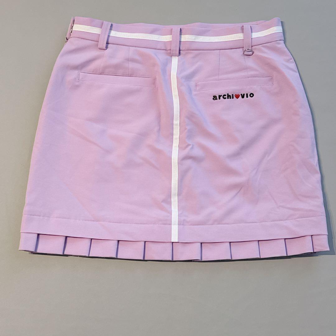 未使用級✨アルチビオ ゴルフスカート 40 薄紫 40 定価36300円