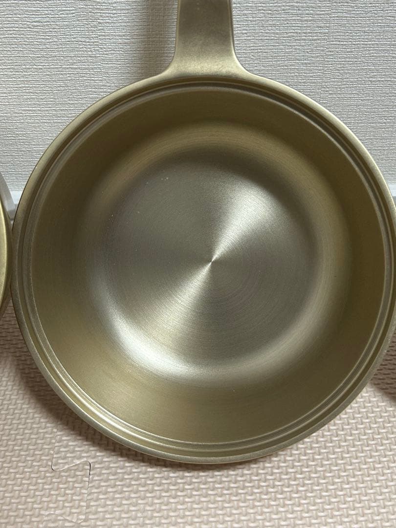 マル球産業　かわいいナベミニゴールド　深ナベ・浅ナベ・フライパンセット