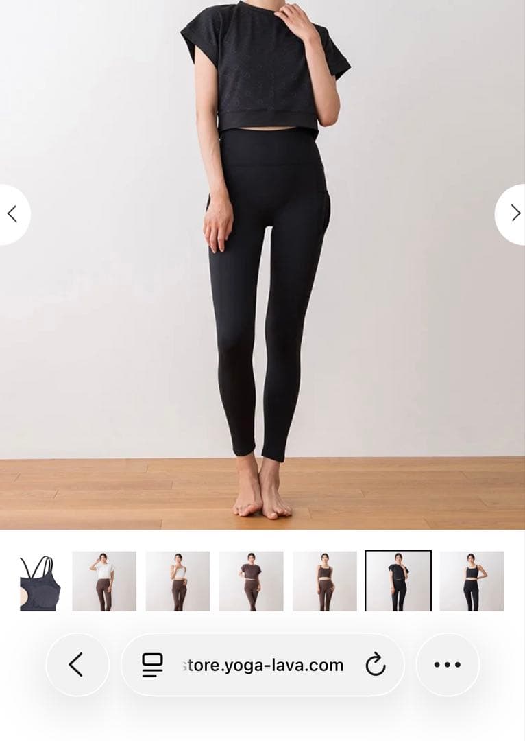 【SUKALA】ブラトップ付きフラワーレーストップス　サイズM ブラック　未使用