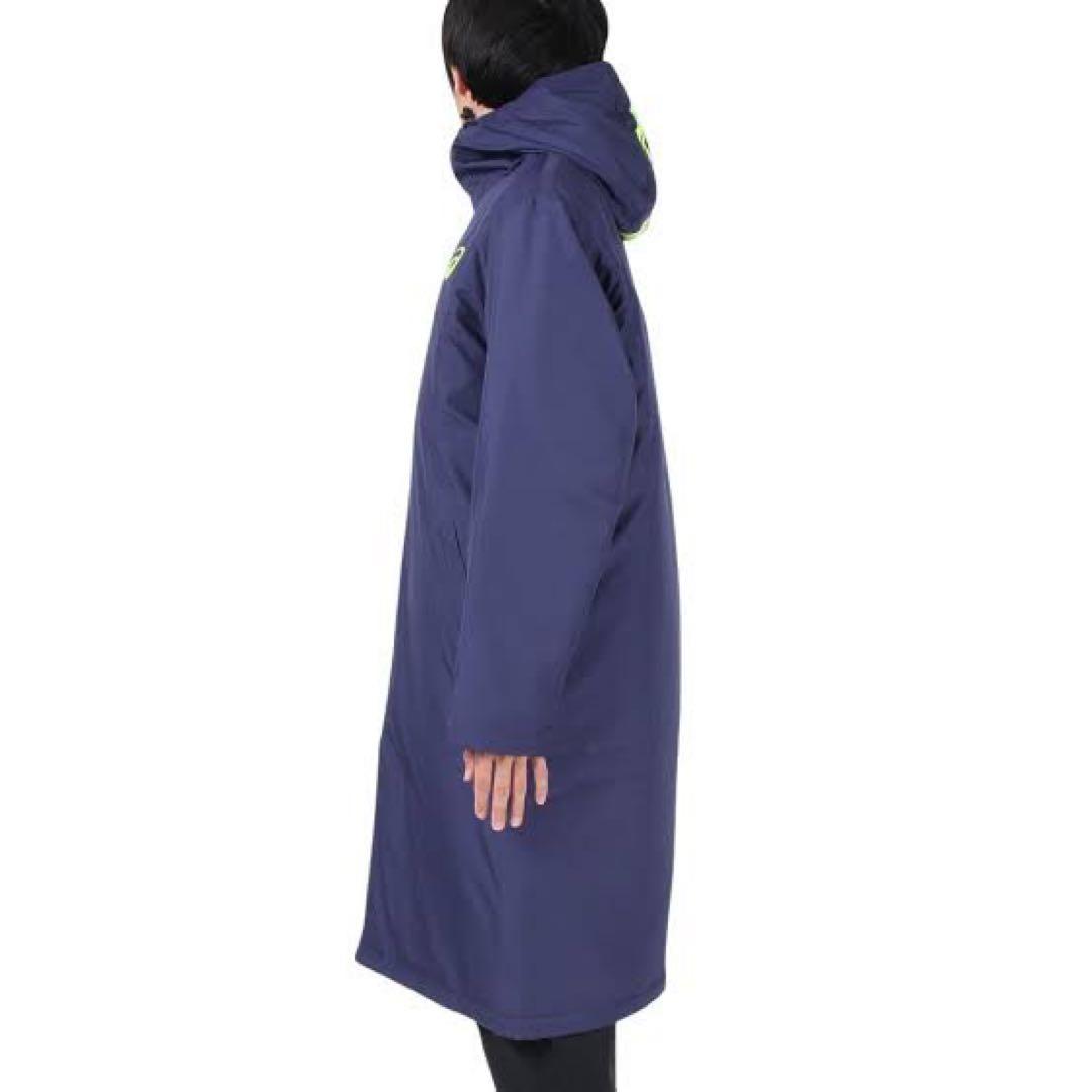 新品特価 asics アシックス A77Evol 中綿ロング ベンチコート L