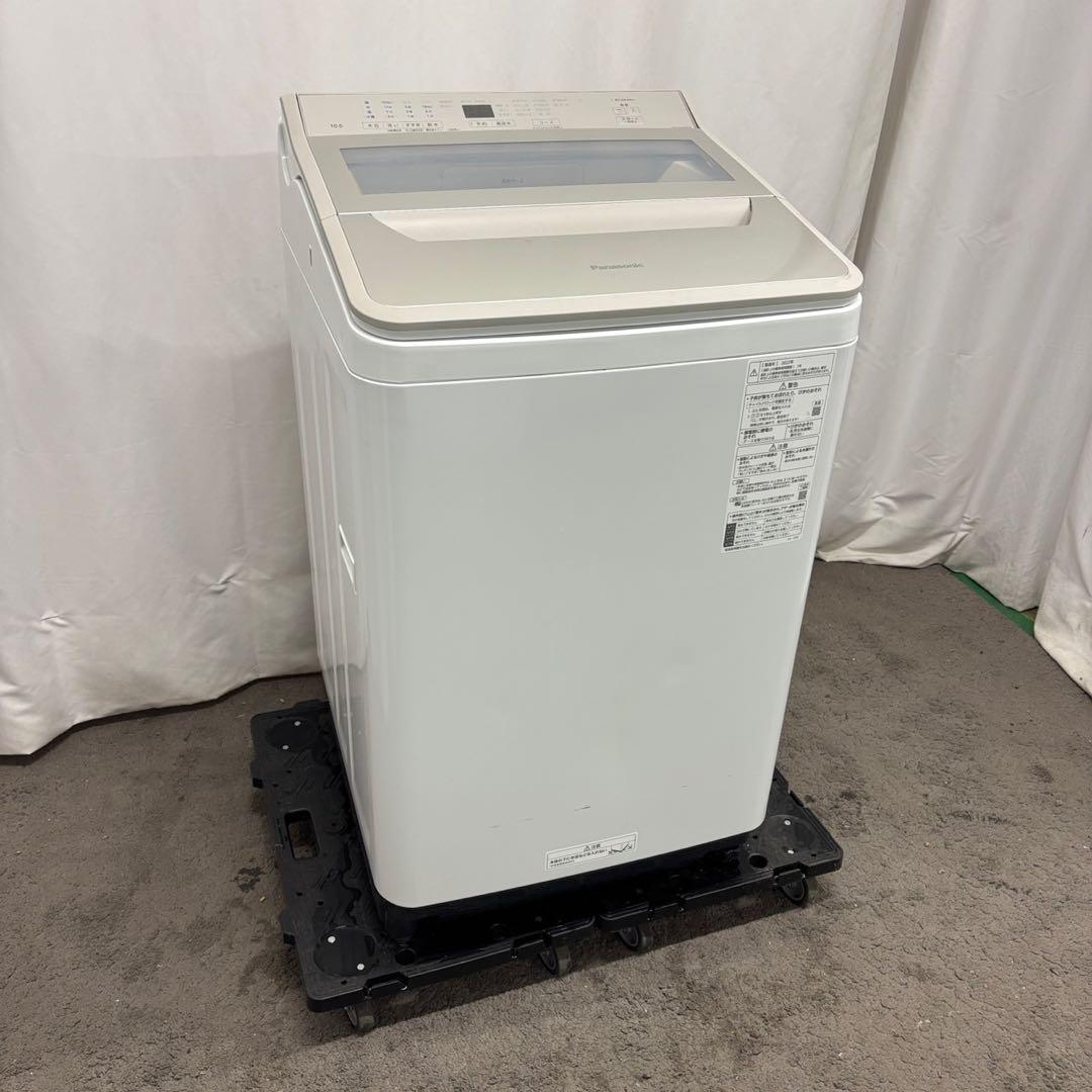 151　パナソニック　洗濯機　22年製　10キロ　綺麗　中古　設置無料　安い‼️