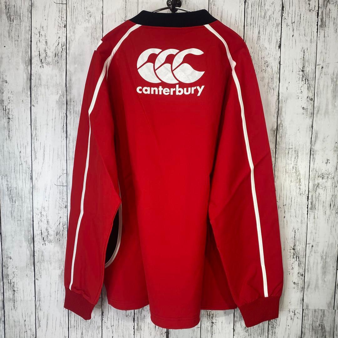canterbury 日本代表 プルオーバー 桜 赤 長袖　新品未使用　M