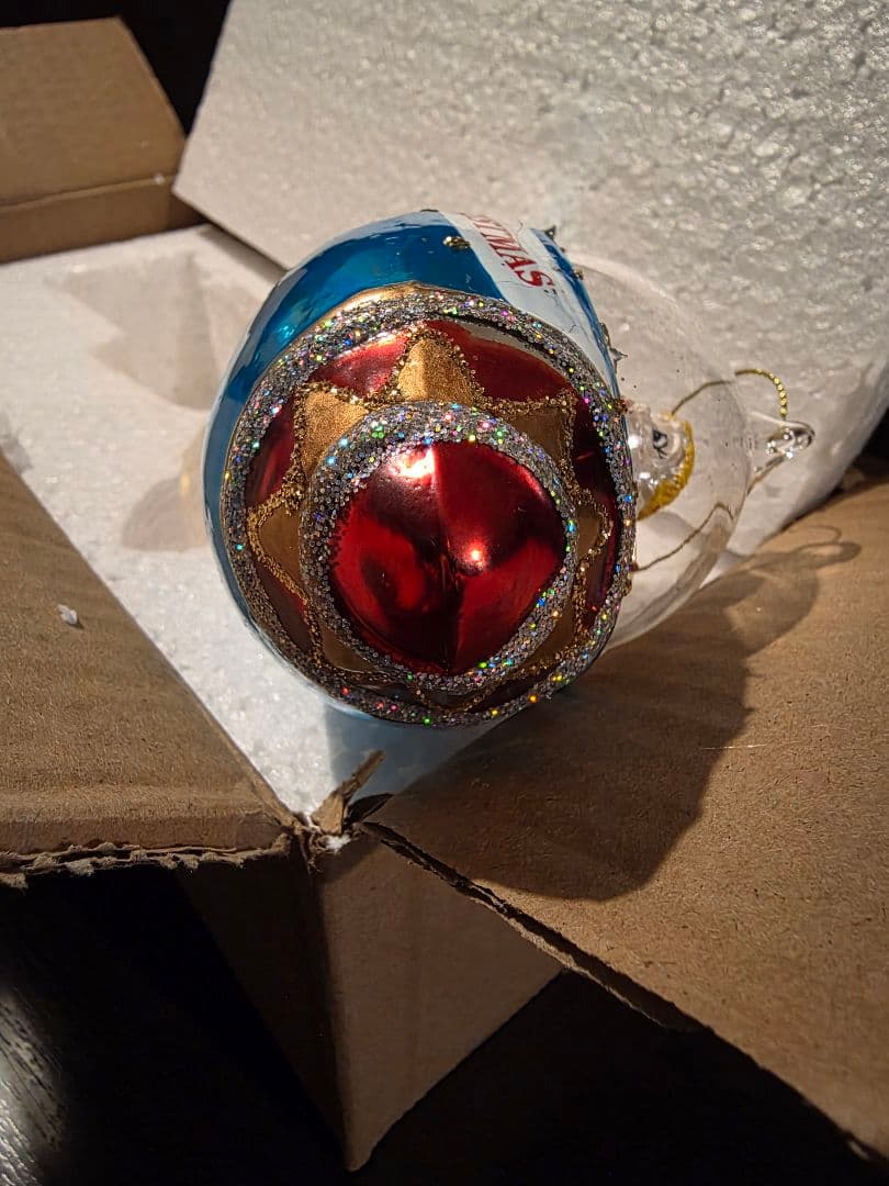 サンタロケット型クリスマスオーナメント④ ザ・コンランショップ