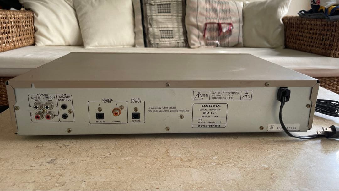 ONKYO MDデッキ MD-124