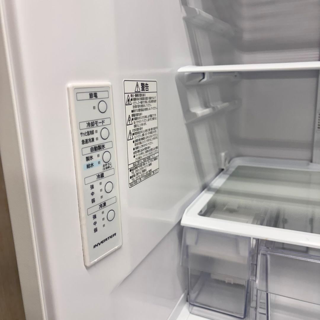 580 極美品　大型冷蔵庫　300L〜400L 右開き　自動製氷機　ファミリー向