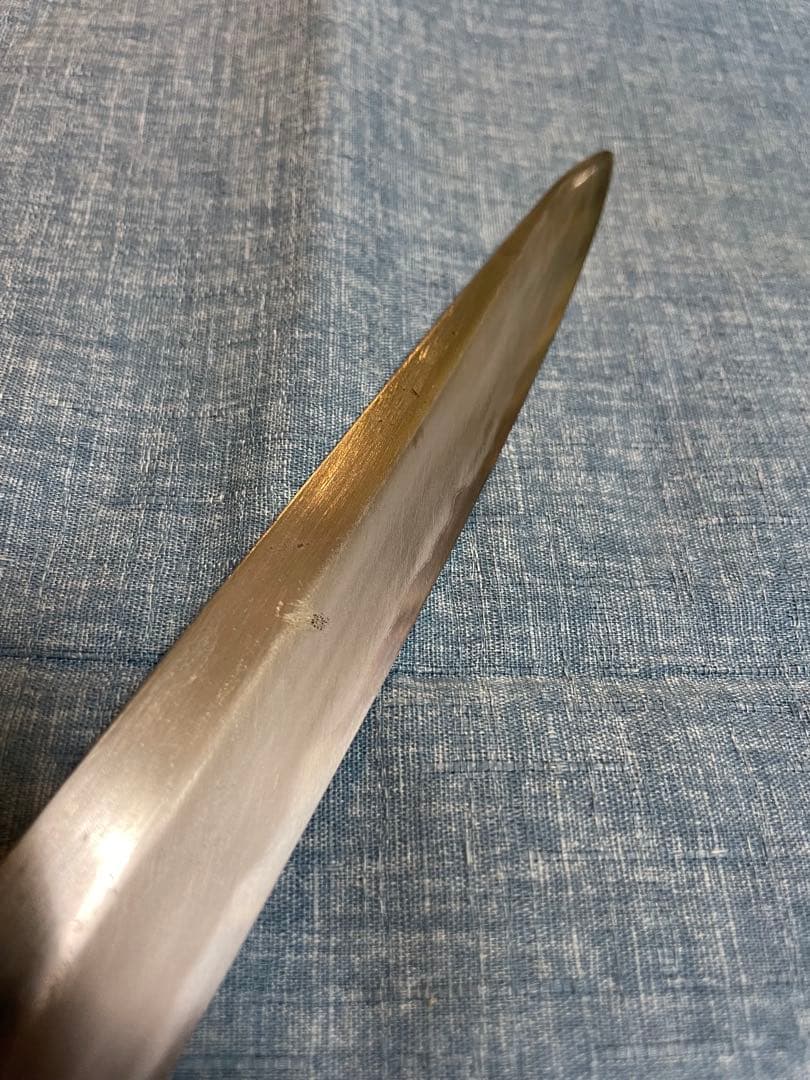 正吉　柳刃包丁 24.5センチ　水牛柄　ヴィンテージ