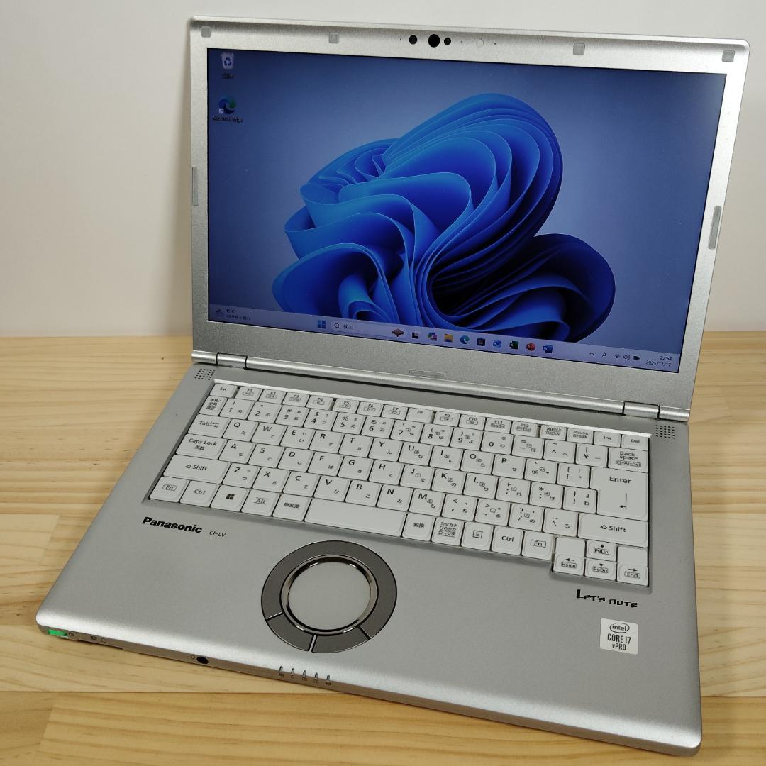美品 爆速 Panasonic レッツノート LV9 i7搭載 16GB 256