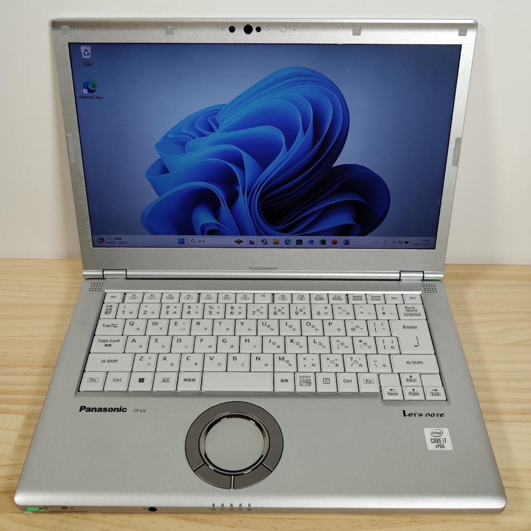 美品 爆速 Panasonic レッツノート LV9 i7搭載 16GB 256