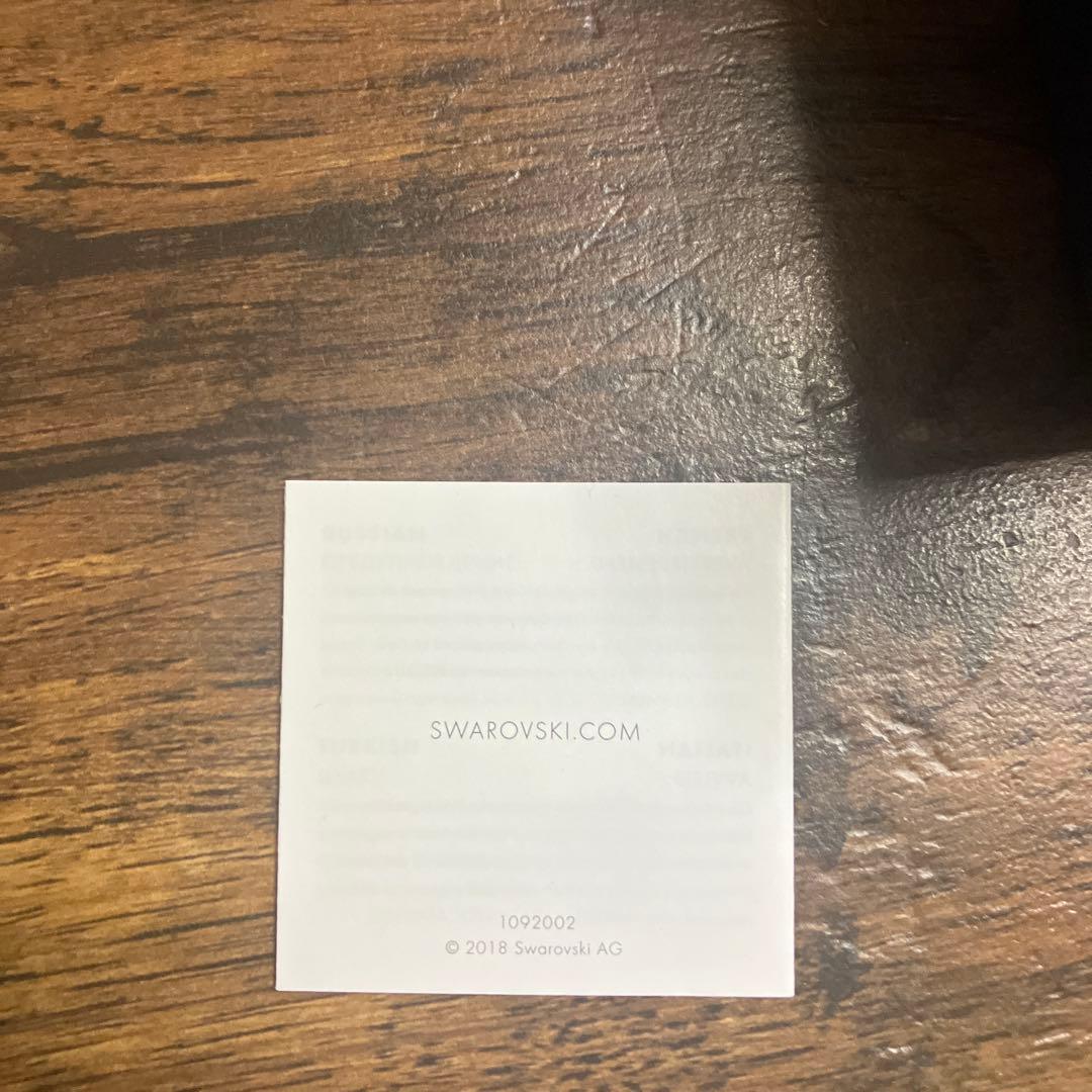 SWAROVSKI Disneyチップとデール ガラスフィギュア