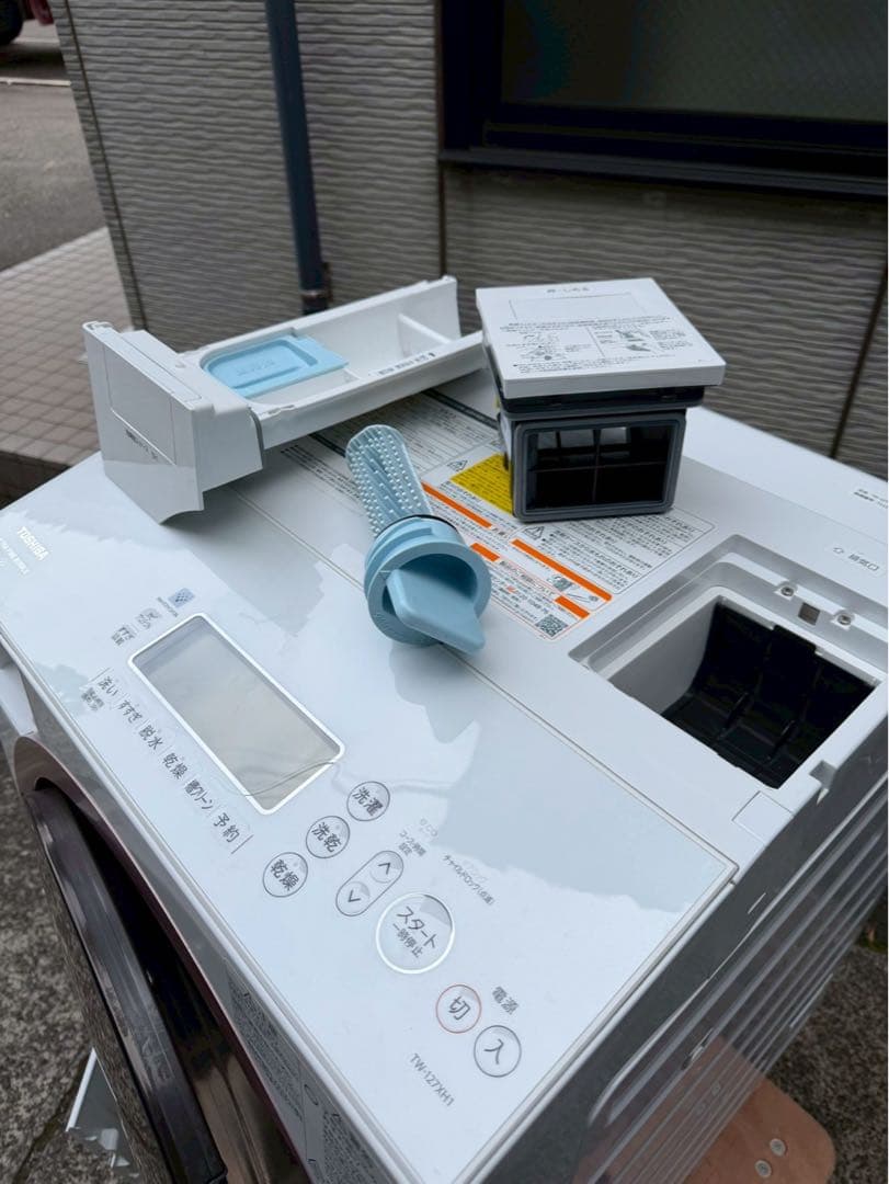 【美品】TOSIBA ドラム式洗濯機 TW-127XH1L 22年12/7kg