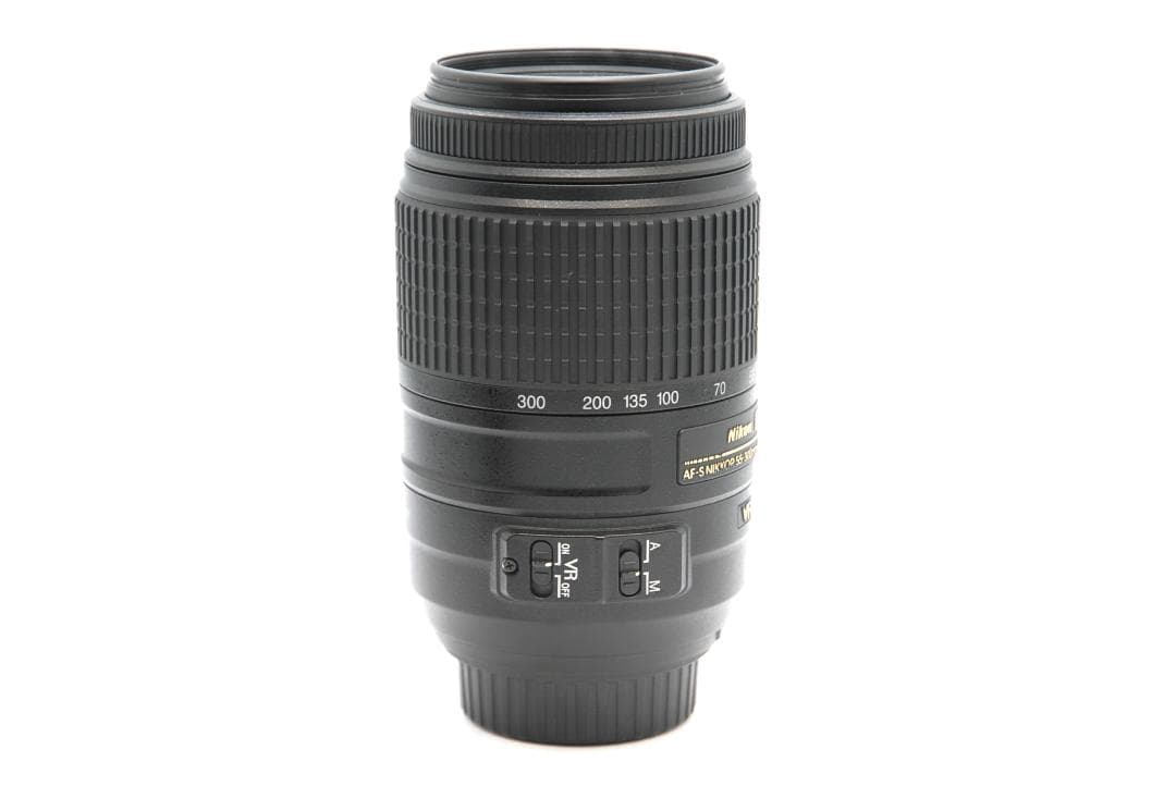 Nikon AF-S DX 55-300mm VR 望遠レンズ 手ブレ補正