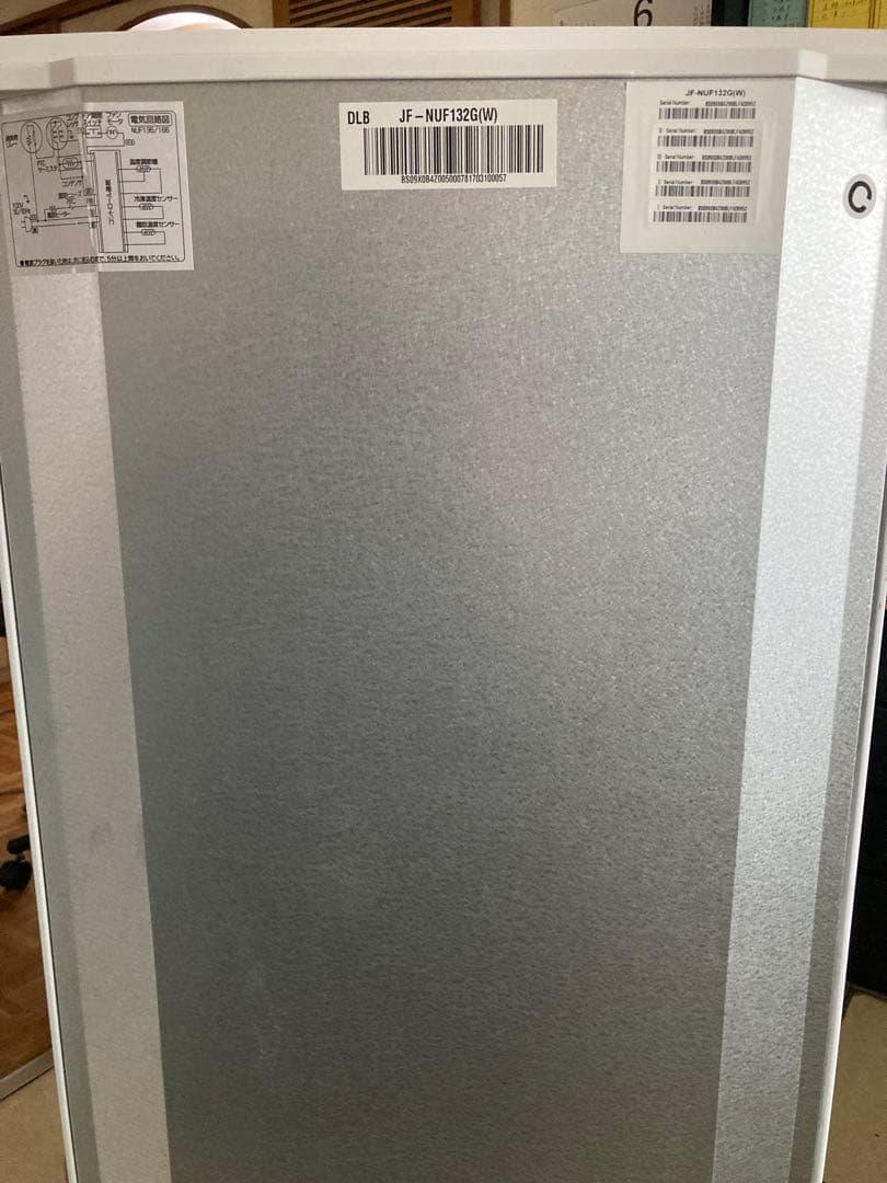 Haier 冷凍庫 JF-NUF132G 132L