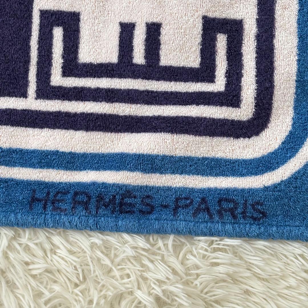 HERMES エルメス カレ タカン バスタオル ビーチタオル ブランケット