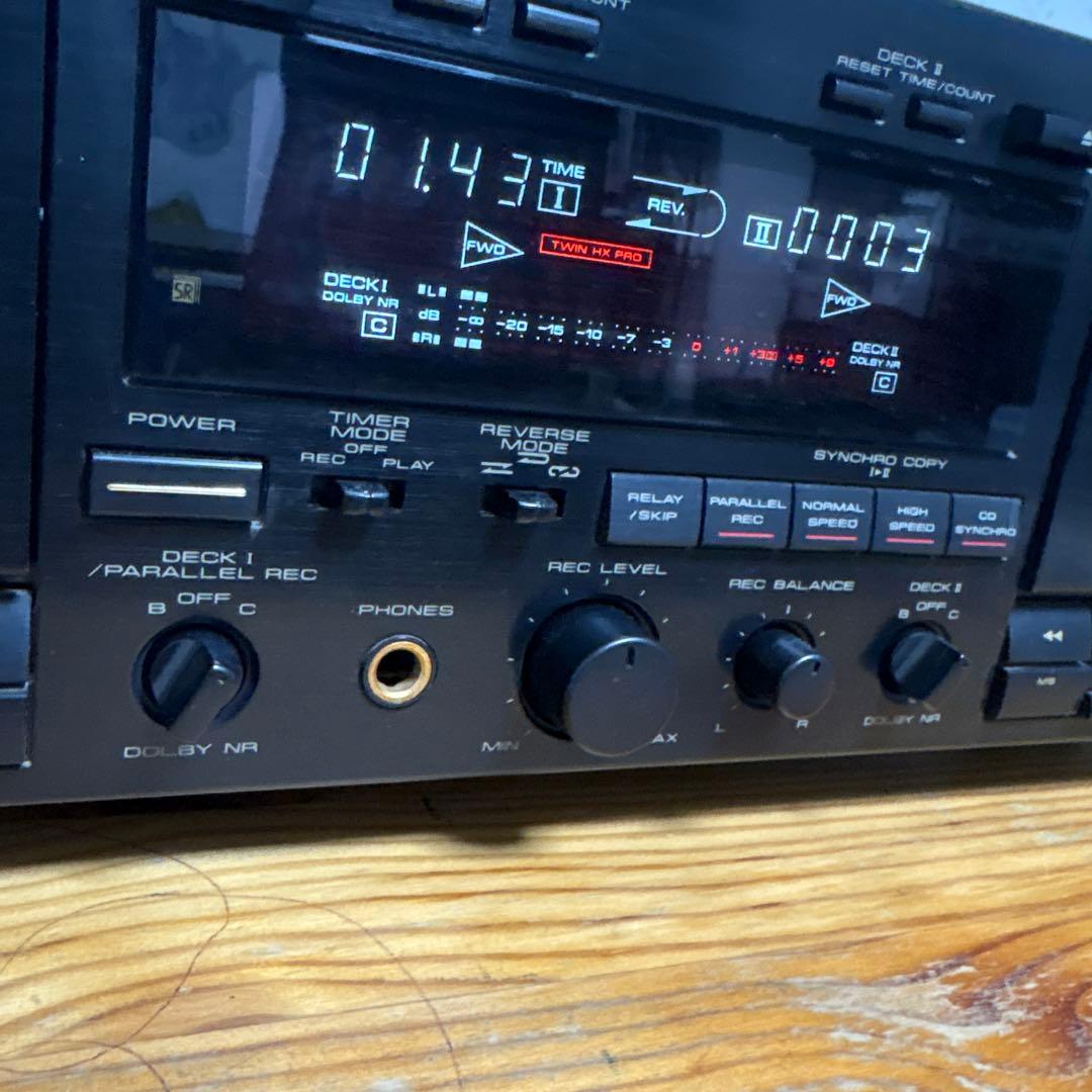 Pioneer T-535WR ダブルデッキ カセットデッキ