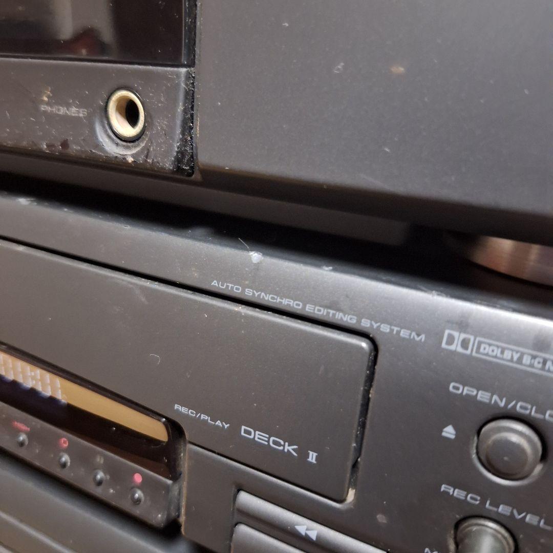 Pioneer private J710 コンポ LD/カセット現状品