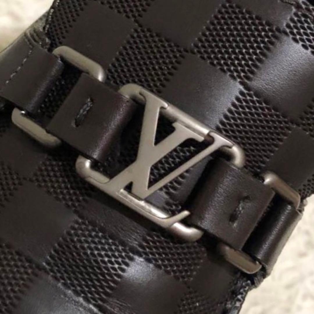 未使用級✨ルイヴィトン　ダミエ　ドライビングシューズ