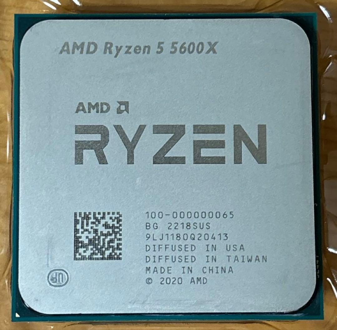 Ryzen5 5600X CPUのみ