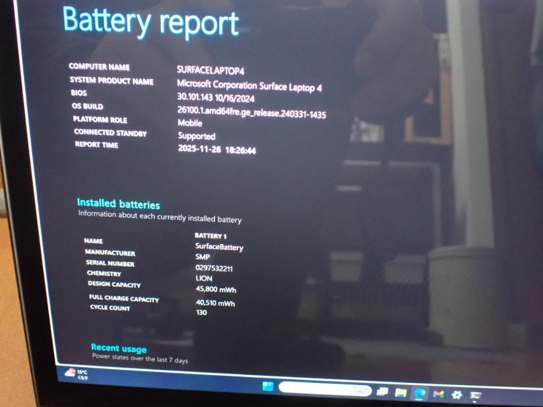 Microsoft surface Laptop 4 i5/8GB /タッチ3K