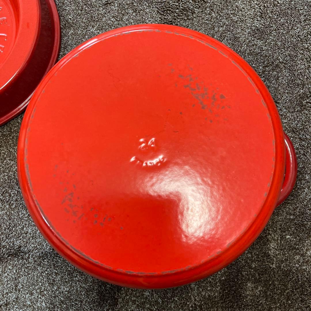 Le Creuset ルクルーゼ DOUFEU デュッフ 24cm両手鍋 レッド