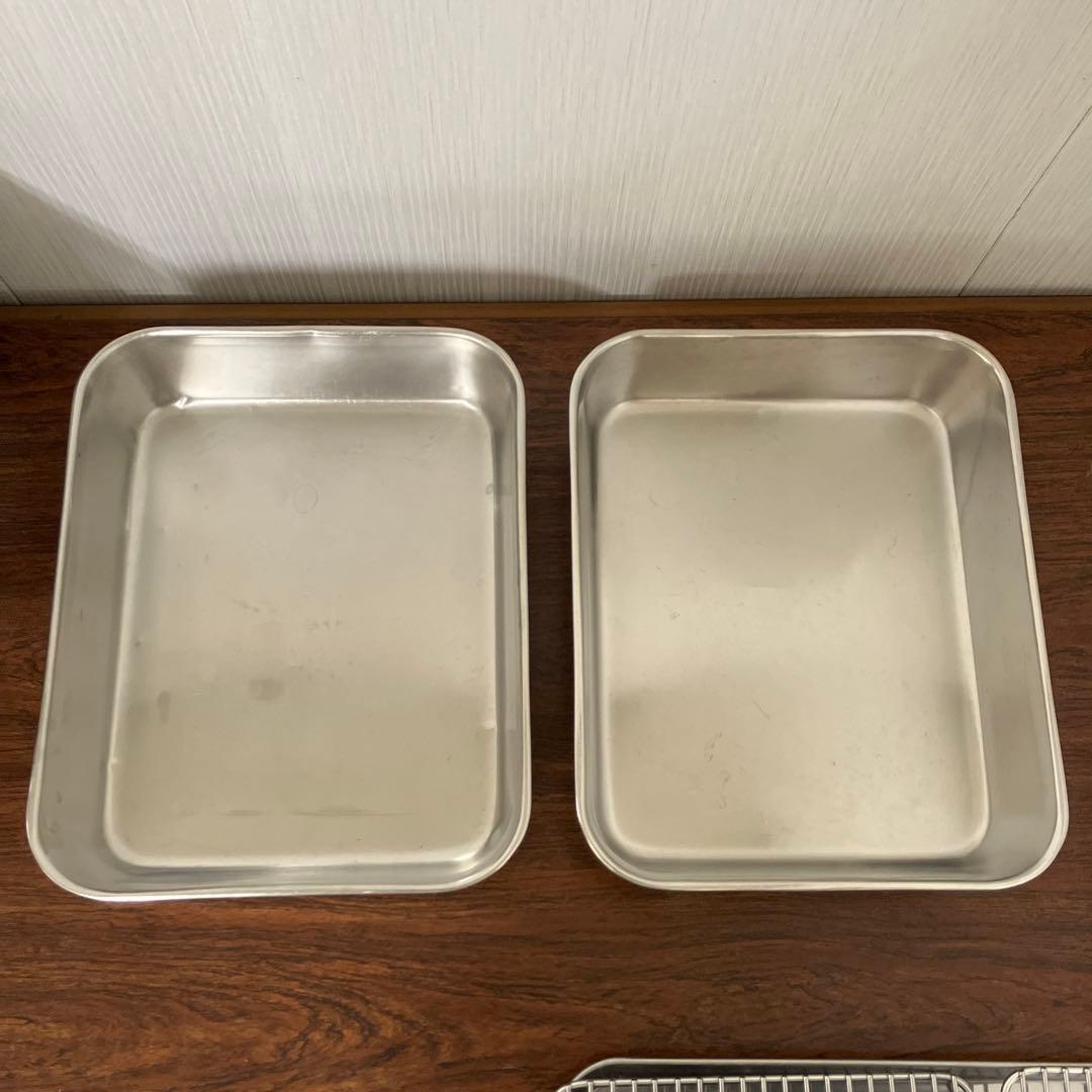 【業務用】バット、ザル、トングのセット