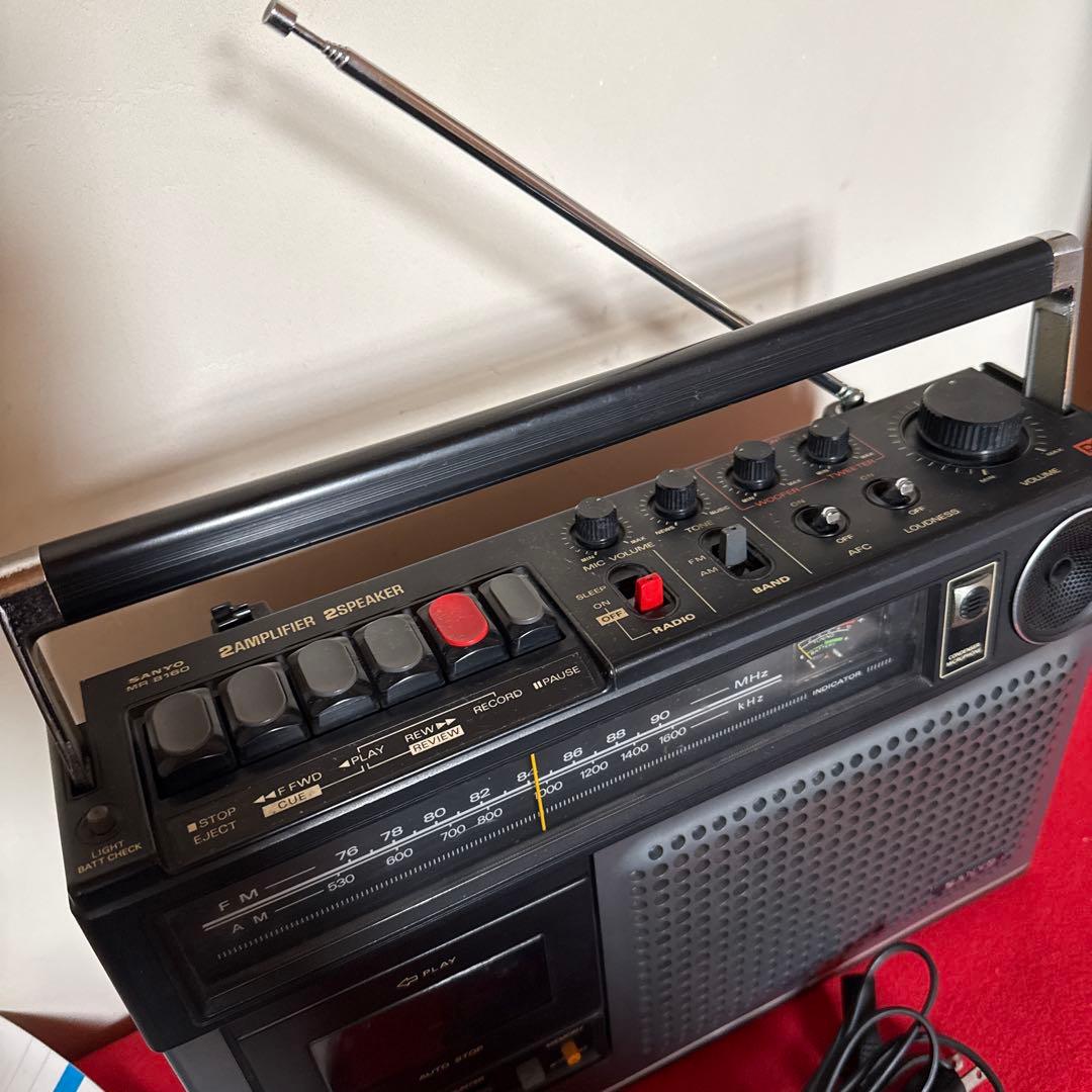 SANYO MR8160 カセットレコーダーラジカセ　サンヨー　MR 8160